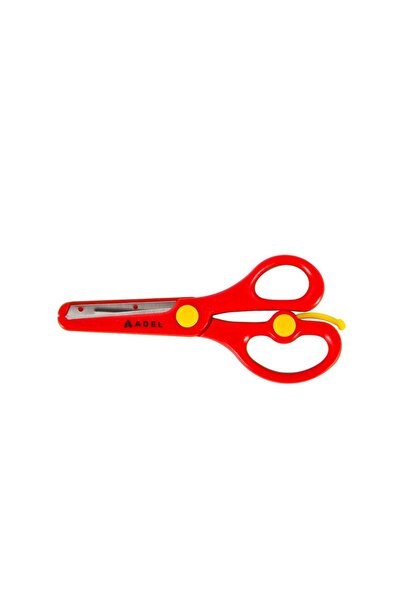 Besay Toys Protected Spring School Scissors 401 2145 821-Red