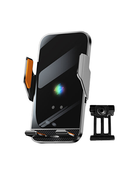 VELTROVA Suport telefon cu incarcare wireless 15W, prindere dedicata pentru S...