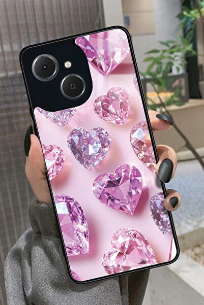 TECNO Spark 40C Uyumlu Simli Taş Tasarımlı Glossy Premium Kılıf