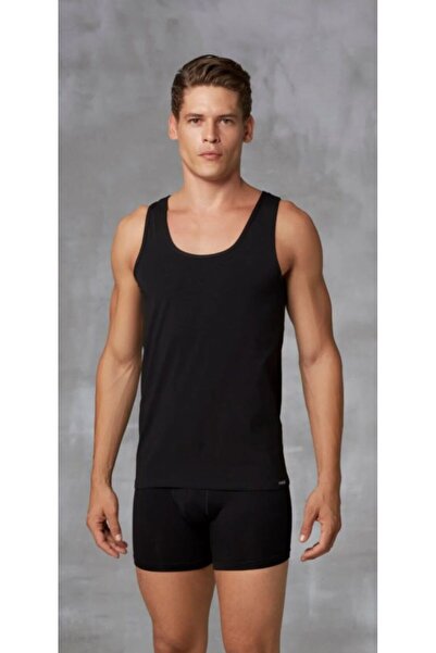 Doreanse Men's Modal / Cotton Short Sleeve Strappy U-Neck Undershirt