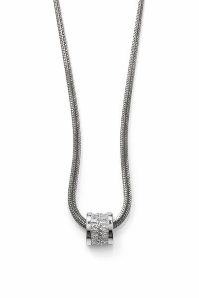 GLOW ACCESSORIES BAE سلسلة إيطالية من الفولاذ المقاوم للصدأ، قلادة من الفولاذ...