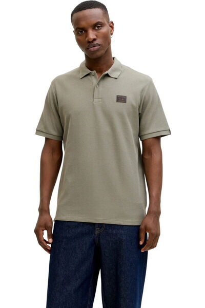 Jack & Jones Μπλούζα JACK & JONES Daytona Polo SS - 12294713-Vetiver