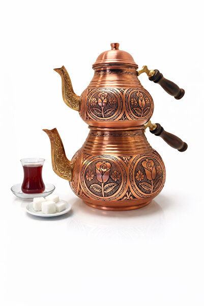 teberrik dükkan Bakır Çaydanlık