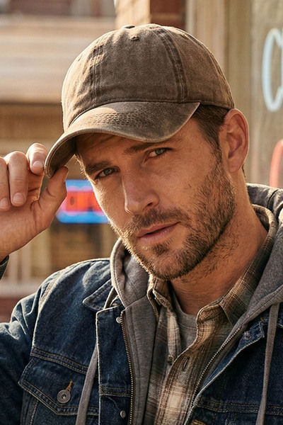 Ritagarcia Men's Unisex Vintage Canvas Baseball Cap - Adjustable Cotton Vinta...