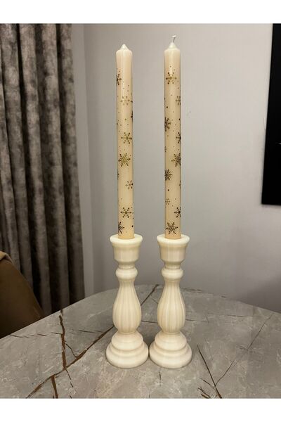 pinlock Mum şamdanlığı 2 adet