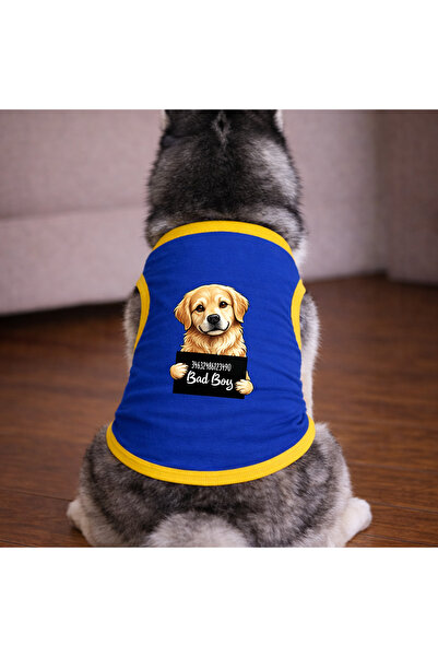 petite pati Mavi Wanted Golden Dog Tshirt Dog Clothing (100% Cotton Combed Co...