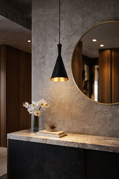 qwell Miniature gold kitchen chandelier, E14 mounting bracket, fine lighting