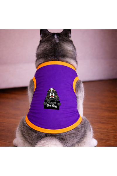 petite pati قميص مور وانتد كينج دوج للكلاب (100% قطن ممشط قطن%) للسلالات الصغ...