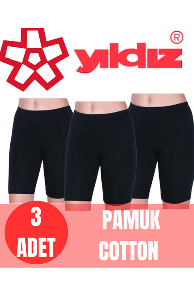 YILDIZ Women's Cotton Pack Knee Length Leggings