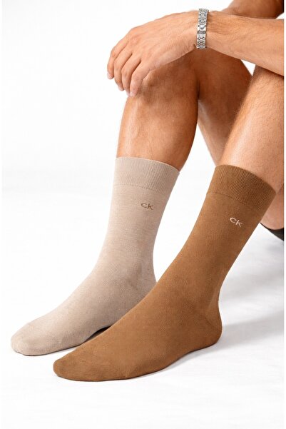 Calvin Klein Ck 2-Pack Long Cotton-Pack Organic Men's Socks