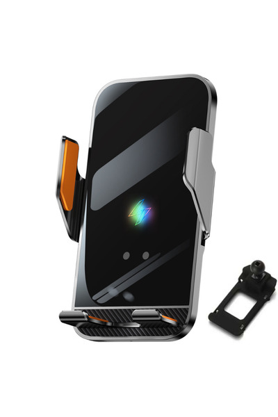 VELTROVA Suport telefon cu incarcare wireless 15W, prindere dedicata pentru V...