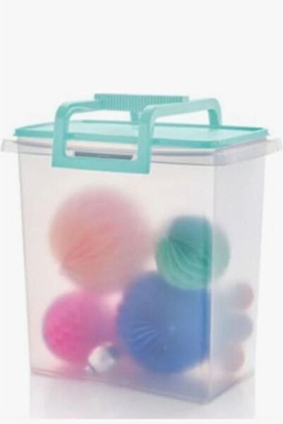 Tupperware حاوية تخزين متعددة الأغراض مستطيلة الشكل سعة 10 لتر