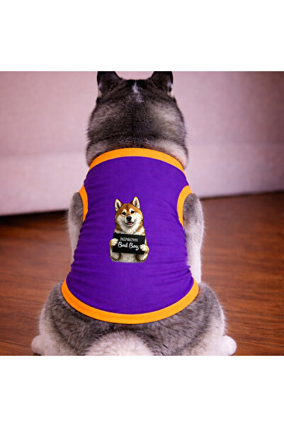 petite pati تي شيرت Mor Wanted Akita Dog للكلاب (100% قطن ممشط قطن%) للسلالات...