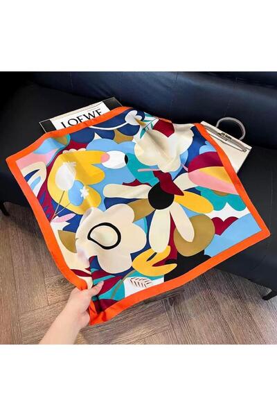 Venus Design Patterned Shawl-Foulard 70X70