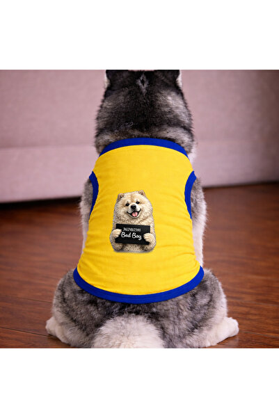 petite pati تي شيرت ساري وانتد تشاو تشاو للكلاب (100% قطن ممشط) للسلالات الصغ...