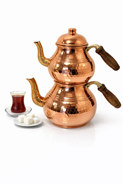 teberrik dükkan bakır çaydanlık