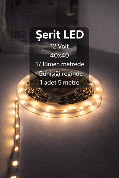 ZMR LUMIXA 1 ADET 5 METRE ŞERİT LED 4 FARKLI RENK ŞEÇENEĞİ (TRAFOSUZ ÇALIŞMAZ)