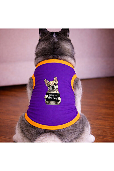 petite pati Mor Wanted French Dog Tshirt Dog Clothing (100% Cotton Combed Cot...