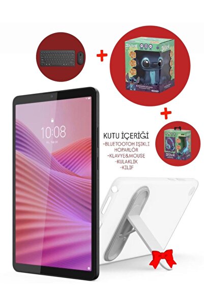 LENOVO Tab One 1.8Ghz 4Gb 128Gb 8.7inch- Android Tablet+ Sticth Işıklı Hoparl...