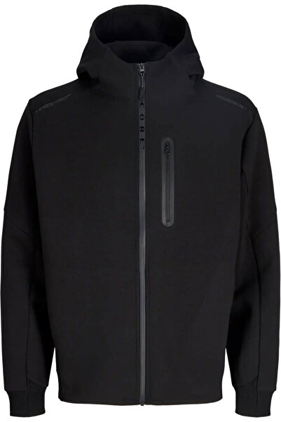 Jack & Jones JACK &JONES Fusion Full Zip sweatshirt - 12289821-Black