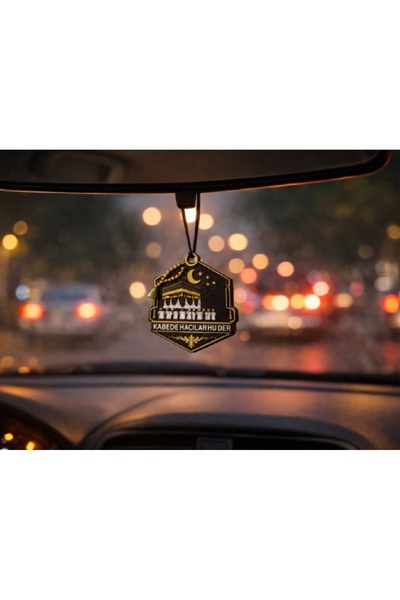 Gezegenshopping " Kabe'de Hacılar 'Hu' Der" Araba Süsü