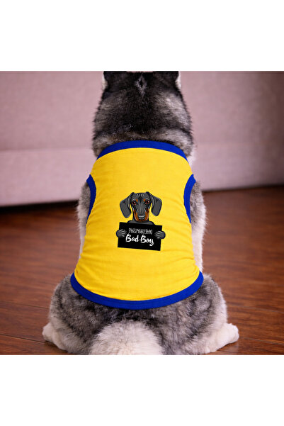 petite pati تي شيرت ساري وانتد بلاك دوج للكلاب (100% قطن ممشط قطن%) للسلالات ...