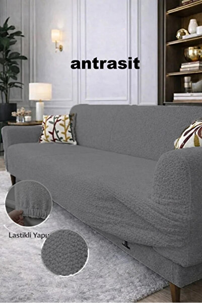 Bright Home Buklet Bohemian Elastic 3-Seater Sofa Cover Non-Slip Flexible and...