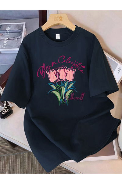 NOISSEY Colecția de tricouri pentru femei Urban Pop Graphic Cod 5178