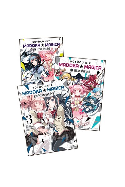 Komik Şeyler Büyücü Kız Madoka Magica Bir İsyan Öyküsü 1-3. Ciltler