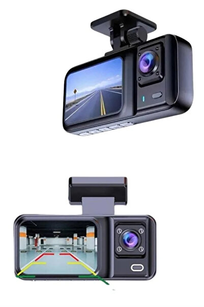 Epilons كاميرا داخل السيارة DVR وكاميرا أمامية وكاميرا داخلية وكاميرا مزدوجة ...