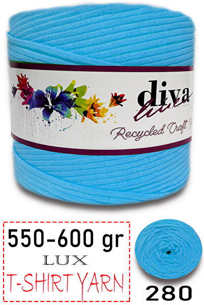 Diva İplik 550-600 Grams Luxury Combed Cotton Yarn - t Shirt Yarn - Fabric 28...