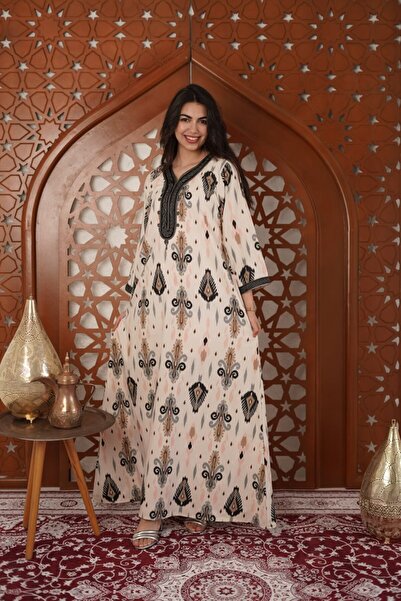 AFandina Elegantly designed jalabiya – luxurious details and a sophisticated ...