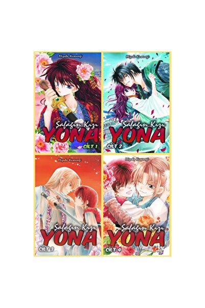 Komik Şeyler Şafağın Kızı Yona 1-4. Ciltler Manga Seti