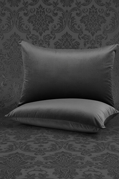 FARCY 2 Pieces Premium Series Velvet Fabric Cloud Pillow (50 X 70 cm)