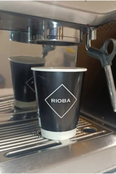 Rioba 14 Oz 414 ml Double Wall (Çift Kat) Karton Bardak 30'lu