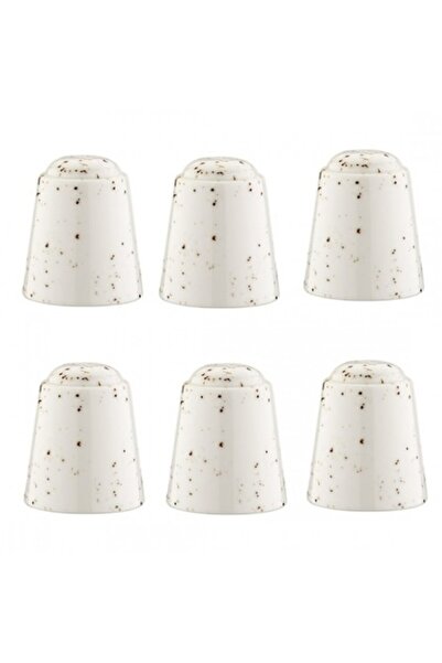 Bonna Set of 6 Salt Shakers Grain Porcelain