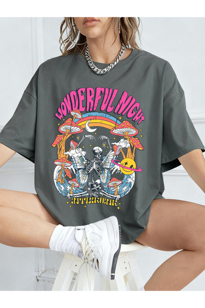 NOISSEY Urban Pop Graphic Women's T-Shirt Collectioncode 5594