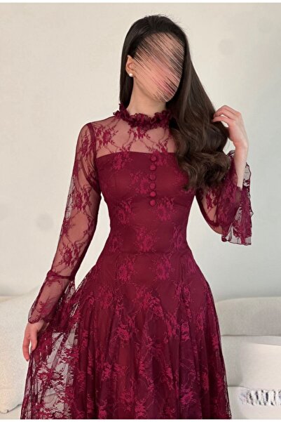 Sondos Fashion فستان سهره دانتيل