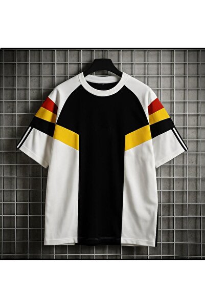 KUN SPORTSWEAR Vintage Nostalji Deutschland Country Color Tshirt Oversized