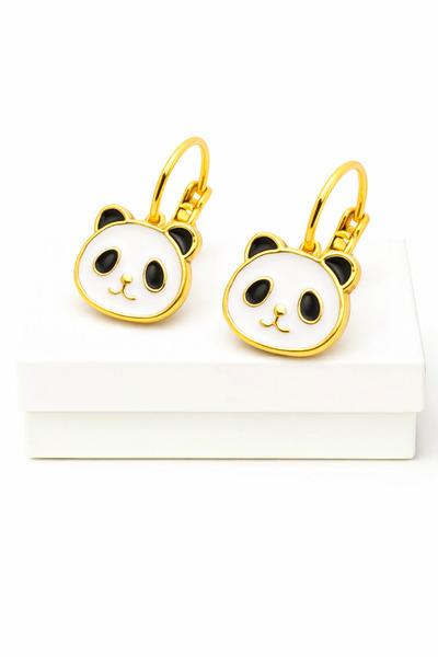 MakeWell Clip-On Earrings for Pierced Ears with Flower Chick Cat Unicorn Pand...