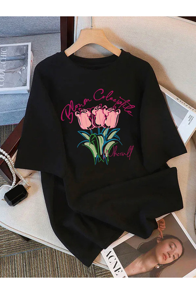 NOISSEY Colecția de tricouri pentru femei Urban Pop Graphic Cod 5178