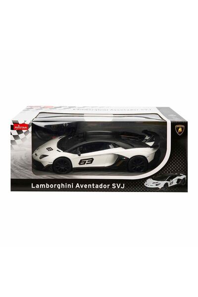 Sunman 96010 Uzaktan Kumandalı Lamborghini Aventador SVJ Işıklı Araba 34 cm -...