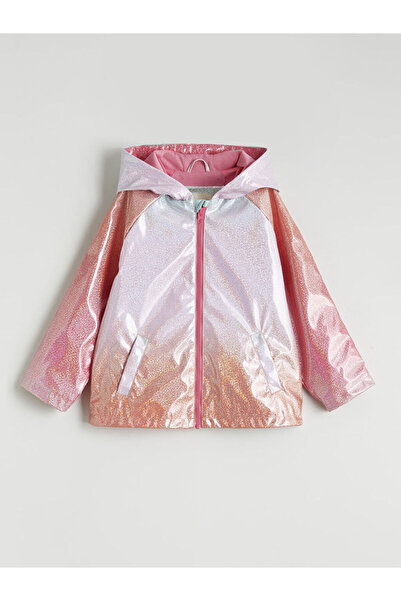 LC Waikiki Lcw Kids Mixed Fixed Hooded Girls' Coat