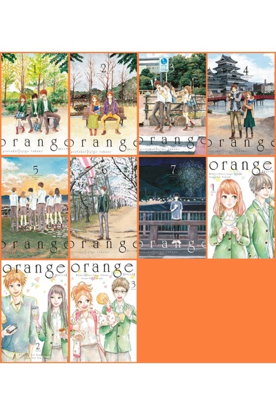 Komik Şeyler Orange 1-7. Ciltler, Orange Novel 1-3. Ciltler