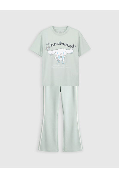 LC Waikiki Sparkling Choices Cinnamoroll Printed Girls' T-Shirt and Leggings ...