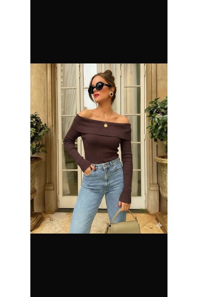 THEK BUTİK Madonna Ribbed Knit Bodysuit