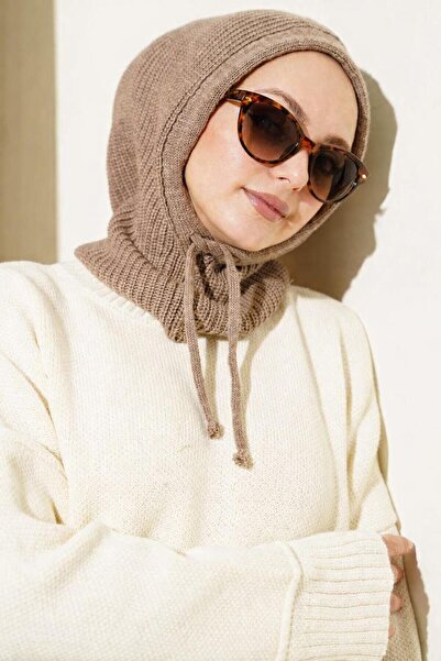 Lavanta Tekstil Balaklava Knitted Beanie