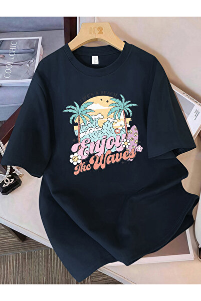 NOISSEY Colecția de tricouri pentru femei Urban Pop Graphic Cod 5316