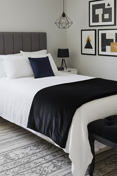 FARCY Velvet Fabric Single Bed Runner