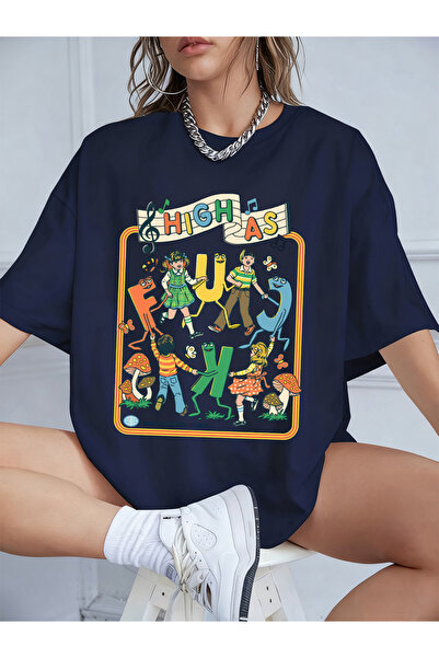 NOISSEY Colecția de tricouri pentru femei Urban Pop Graphic Cod 5575